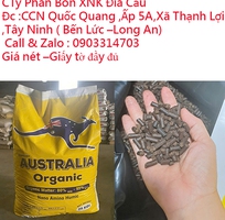 2 Phân bón hữu cơ ÚC 800 OM-Phủ Humic 5 -NPK 322 giúp đất tươi xốp
