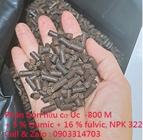3 Phân bón hữu cơ ÚC 800 OM-Phủ Humic 5 -NPK 322 giúp đất tươi xốp