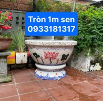 2 Chậu đắp tay khảm sành sứ , cẩn miểng . Thủ đức tphcm
