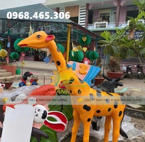 Tượng Cô Tấm, tượng hươu cao cổ bằng nhựa composite