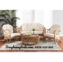 3 Bàn ghế sofa mây phòng khách hiện đại HCM
