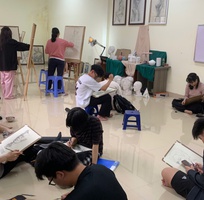 Lớp vẽ ở Phú diễn