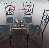 3 Bàn ghế sắt, Bàn ghế cafe, bàn ghế ăn