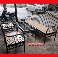 6 Bàn ghế sắt, Bàn ghế cafe, bàn ghế ăn