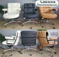 Ghế xoay văn phòng bọc da cao cấp CE1021-P tại HCM