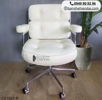 2 Ghế xoay văn phòng bọc da cao cấp CE1021-P tại HCM