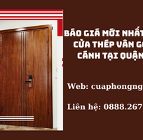 Báo Giá Mới Nhất Cho Cửa Thép Vân Gỗ 2 Cánh Tại Quận 1