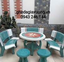 Bộ bàn ghế đá ngoài trời tại Thuận An