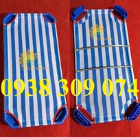 1 Giường lưới mầm non chân xanh, giường lưới trẻ em giá rẻ