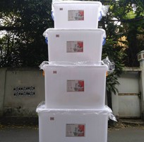 Thùng nhựa đa năng 120Lit có nắp đậy kín, tránh bụi bẩn
