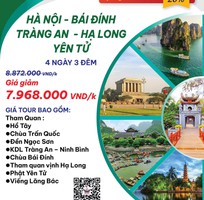 Tour Hà Nội   Tràng An   Bái Đính   Hạ Long   Yên Tử 4N3Đ