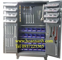 3 Tủ dụng cụ cơ khí VT-T10, tủ treo đồ nghề cơ khí, tủ dụng cụ 2 cánh, tủ dụng cụ kết hợp