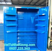 4 Tủ dụng cụ cơ khí VT-T10, tủ treo đồ nghề cơ khí, tủ dụng cụ 2 cánh, tủ dụng cụ kết hợp