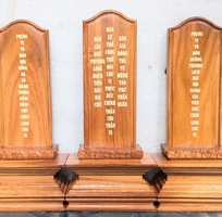 8 Bán bài vị cửu huyền thất tổ bằng gỗ tốt, bài vị cửu huyền thất tổ thờ gia tiên