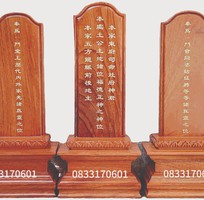 7 Bán bài vị cửu huyền thất tổ bằng gỗ tốt, bài vị cửu huyền thất tổ thờ gia tiên