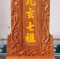 4 Bán bài vị cửu huyền thất tổ bằng gỗ tốt, bài vị cửu huyền thất tổ thờ gia tiên