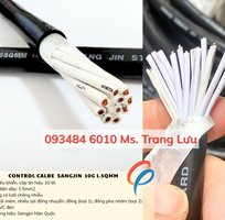 ​​​​​​​Cáp điều khiển Sangjin 10C 0.75mm    Có sẵn TP.HCM