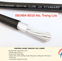 1 ​​​​​​​Cáp điều khiển Sangjin 10C 0.75mm    Có sẵn TP.HCM