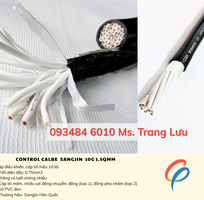 2 ​​​​​​​Cáp điều khiển Sangjin 10C 0.75mm    Có sẵn TP.HCM