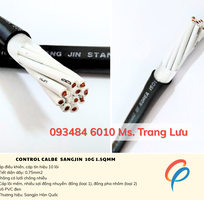 3 ​​​​​​​Cáp điều khiển Sangjin 10C 0.75mm    Có sẵn TP.HCM