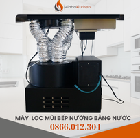 2 Máy lọc khói tại bàn nhà hàng lẩu nướng