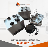 1 Máy lọc khói tại bàn nhà hàng lẩu nướng
