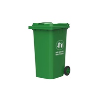 1 Thùng rác nhựa 240lit dung tích lớn, thiết kế tiện dụng, bền vượt trội