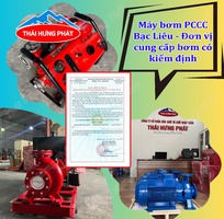 Đơn vị cung cấp máy bơm PCCC có kiểm định tại tỉnh Bạc Liêu