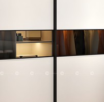 2 Tủ Áo Gỗ Công Nghiệp MDF Cánh Lùa Cao Cấp