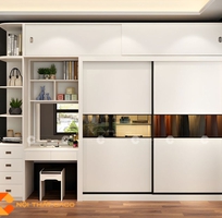 3 Tủ Áo Gỗ Công Nghiệp MDF Cánh Lùa Cao Cấp