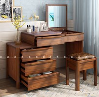 1 Bàn Trang Điểm Gỗ Sồi Cao Cấp Hiện Đại Sang Trọng