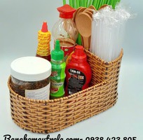 3 Khay mây nhựa đựng đồ giá rẻ