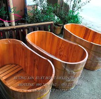 3 Bồn tắm gỗ tự nhiên cao cấp tại kiến xương, thái bình