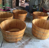 7 Bồn tắm gỗ tự nhiên cao cấp tại kiến xương, thái bình