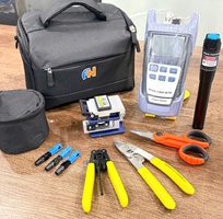 Bộ dụng cụ làm quang ACT-TK07 chính hãng Ancomteck : máy đo công suất quang,dao cắt quang...