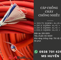 1 Cáp Chống Cháy Chống Nhiễu 2c X 1.0 mm2 Al Gft E Altek Kabel
