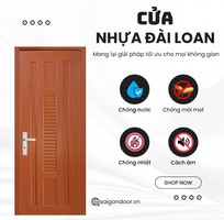 Cửa nhựa Đài Loan ghép thanh