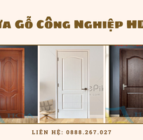 Cửa gỗ công nghiệp HDF: Bền đẹp thách thức thời gian