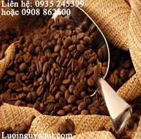 Bao bố đựng cà phê trang trí