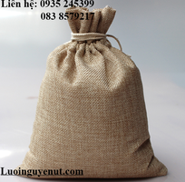 3 Bao bố đựng cà phê trang trí