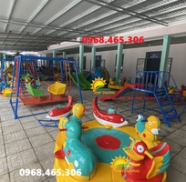 1 Đu quay mâm quay trẻ em, đu quay mâm xoay trẻ em