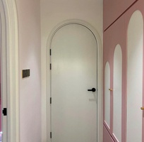 2 Cửa vòm nhựa gỗ composite