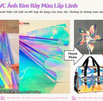 Cuộn nhựa pvc ánh kim bảy màu giá tốt tại Cà