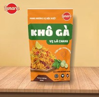 Khô Gà Lá Chanh Lunara   Ăn Vặt Tiện Lợi, Dinh Dưỡng Và An Toàn