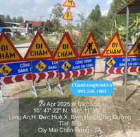 3 Biển Báo Công Trường Đang Thi Công 2025 - Đảm Bảo An Toàn Giao Thông