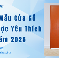 1 Top Mẫu Cửa Gỗ HDF Được Yêu Thích Năm 2025