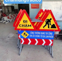 Biển Báo Công Trường Đang Thi Công 2025 - Đảm Bảo An Toàn Giao Thông