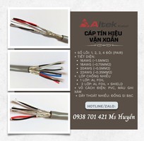 1 Cáp Tín Hiệu Vặn Xoắn Chống Nhiễu  1 Pair 18 Awg