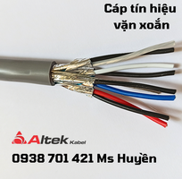 2 Cáp Tín Hiệu Vặn Xoắn Chống Nhiễu  1 Pair 18 Awg