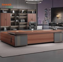 Bàn làm việc chủ tịch hiện đại cho văn phòng sang trọng